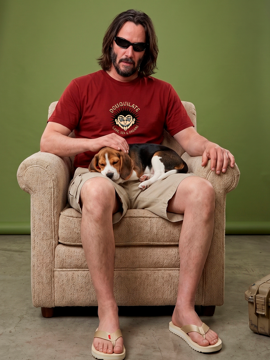 Camiseta Premium Keanu Reeves Streetwear - Dois Quilate